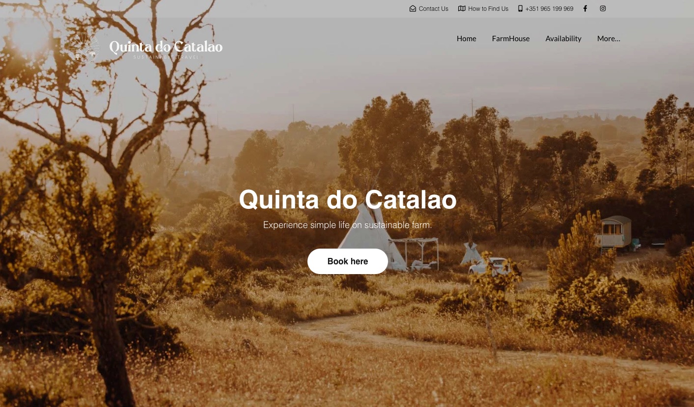 Quinta do Catalão — boutique whitewashed Portuguese estate with infinity pool and olive trees in the Algarve